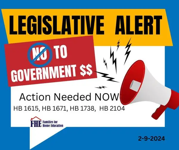 Families for Home Education Action Needed