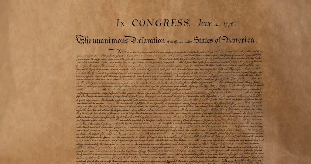 United States Declaration of Independence