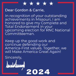 Trump on Gordon and Carrie