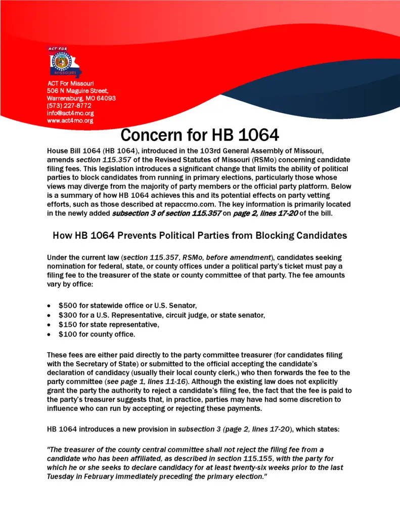 HB 1064
