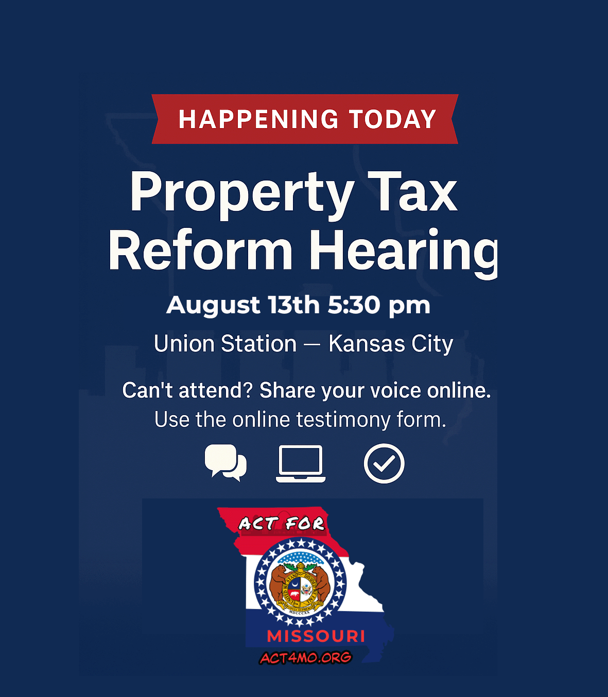 Tax Committee Meeting Aug 13th